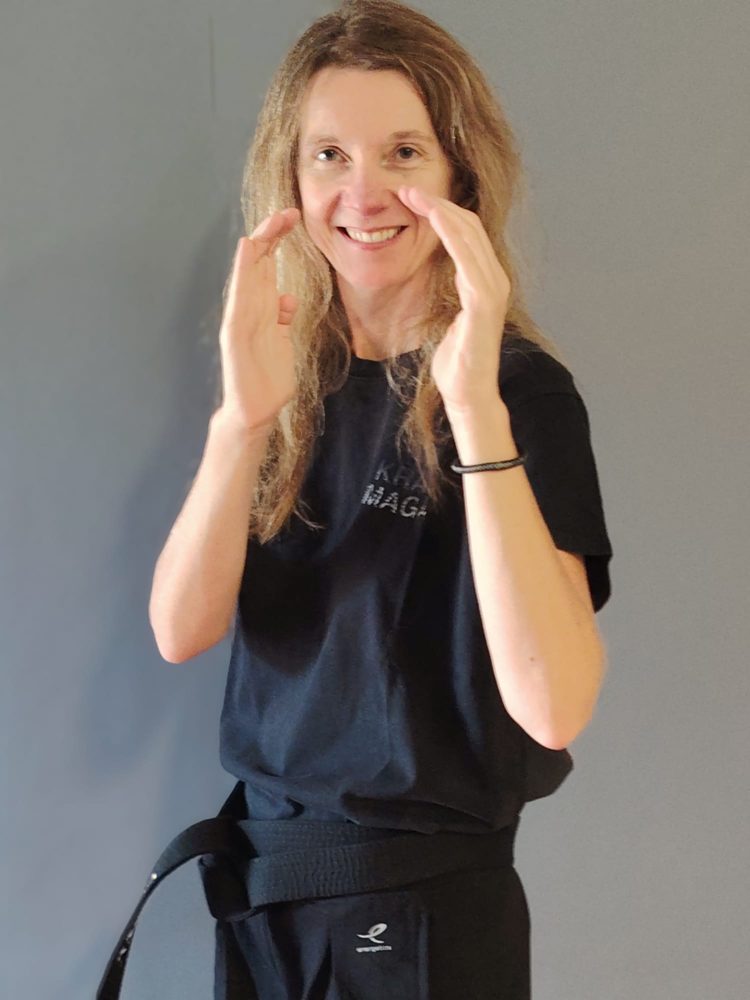 Edwige Nault, instructrice de Krav Maga au club Krav Maga Nièvre à Fourchambault