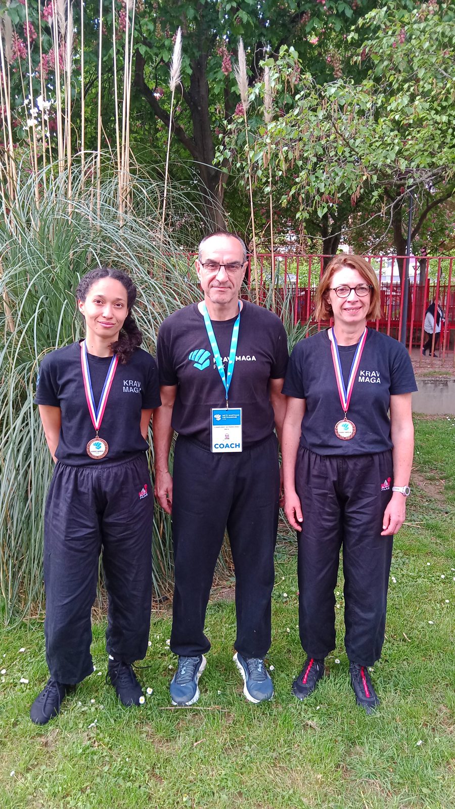 Podium du Championnat de France de Krav Maga FFK