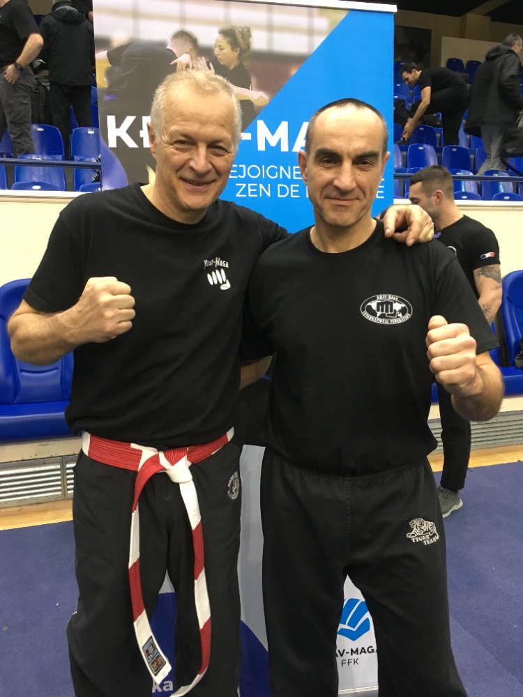 Session d'entraînement au dojo