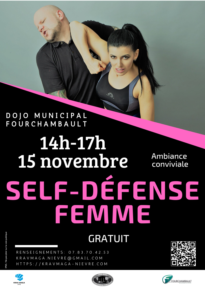 Affiche Stage Self-Défense Femme